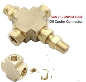 Distributeur adaptateur pour capteur de température d'huile transmetteur de pression d'huile pour 1/8 -27 NPT 1/4 -18 NPT <span class=keywords><strong>KFZ</strong></span> - Product Image 3
