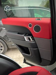 Para Land Rover Range Rover Velar <span class=keywords><strong>Evoque</strong></span> Sport Discovery Defender cuero de lujo ajuste personalizado accesorios de coche funda de asiento 5 asientos - Product Image 6