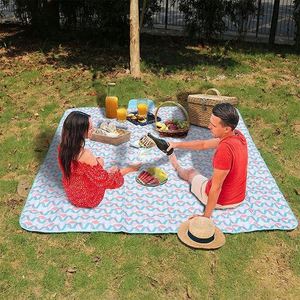 Wholesale Custom Logo Printed <b>Large</b> Tote Foldable Acrylic Outdoor Picnic Camping <b>Mat</b> Oxford PVC Waterproof Lightweight Durable - Product Image 6