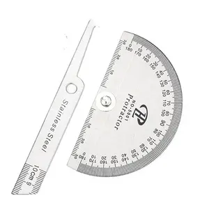 Angle Finder Arm Measuring Ruler Tool New Stainless Steel 180 degree Protractor
