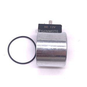 Bobina de Válvula Solenoide Senwitt de 12V 26W de Tres Vías para Sistema Hidráulico de Excavadora - Product Image 4