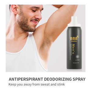 Aerosol de Aerosol antitranspirante para hombre, espray deportivo puro para hombre, desodorante Natural - Product Image 2