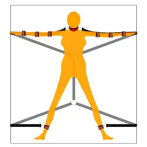 Mới một mảnh Cánh tay khớp kiềm chế bondage giường bdsm quan hệ tình dục đồ chơi mắt cá chân Còng tay dây đai sản phẩm - Product Image 1