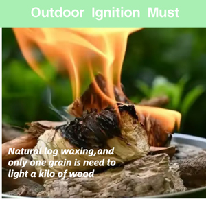 Wood Wool Fire Starter Natural Firelighters Ignite Instantly and Odourless for <strong>BBQ</strong>/Pizza Oven/<strong>Chimney</strong> (Indoor &amp; Outdoor) - Product Image 2