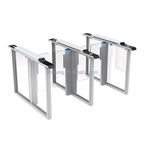 Porte en verre de tourniquet de vitesse électrique d'intelligence élevée de la communication RS485 - Product Image 5