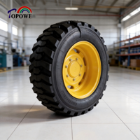 9-14.5 PU Foam Filled Tyre High Load Shock Absorbing Rubber Tire for Factory Sweeper Warehouse Transfer Cart