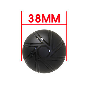 Q1 Jump Rope <b>Weighted</b> <b>Ball</b> 38Mm Diameter Black PVC Fitness Equipment For Exercise Body Shaping Unisex - Product Image 4