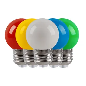 AKKO STAR e27 mini multi color led bulb 1.7W decorations Color bulb G45 LED Party Light