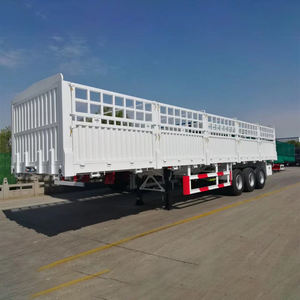 Remorque à paroi latérale pour clôture d'animaux et de bétail |   Remorque à parois latérales pour le transport d'animaux d'élevage - Product Image 2