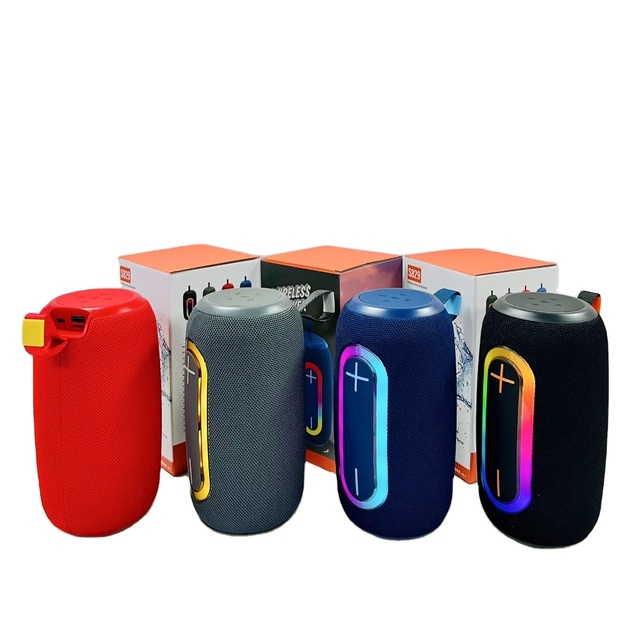 NEW S829 Portable Blue Tooth 5.3 Wireless Speaker Rgb Led Lighting Usb Multifunctional Fm Radio Clear Sound Outdoor Use