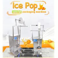 Machine Automatique de Fabrication et d'Emballage de Sucettes Glacées et Bâtonnets, Remplissage et Scellage de Jus de Fruits Liquides