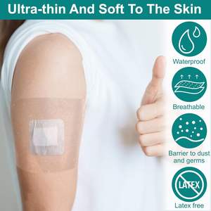 ฟิล์ม PU แบบใช้แล้วทิ้งขนาด6ซม. x 7ซม. แต่งแผลทางการแพทย์กันน้ำแต่งแผลใส - Product Image 6