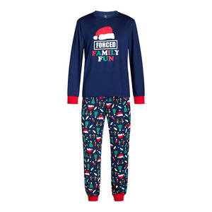 Ddp באיכות גבוהה חג המולד ערכות pajamas נשים גברים בנים בנות כלב הדפסה משובץ התאמת חג המולד פיג 'מה - Product Image 5