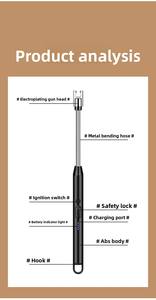 Briquet électrique à impulsions Dericsson pour cuisine, rechargeable par USB-C, allumeur à arc pour bougies d'aromathérapie - Product Image 3