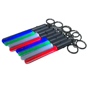Quà tặng khuyến mãi đầy màu sắc biểu tượng tùy chỉnh led lightsaber Keyring Acrylic Glow Cây Đũa Thần thanh cổ vũ đạo cụ ánh sáng lên <span class=keywords><strong>Keychain</strong></span> - Product Image 1