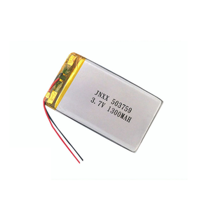 3.7V 1300mAh <span class=keywords><strong>503759</strong></span> <span class=keywords><strong>Lipo</strong></span> 리튬 폴리머 배터리 GPS - Product Image 1