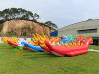 Bateau banane gonflable à eau jouet Sports nautiques Bateau dragon gonflable remorquable