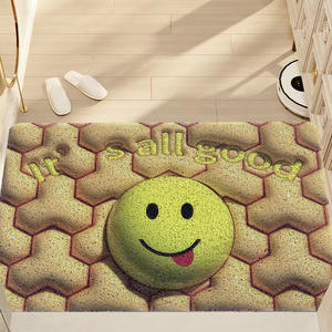 Tapis de bain en PVC 3D à motif d'ours, rectangulaire, 40x60cm, antidérapant, pour salle de bain, entrée de maison, design minimaliste - Product Image 4