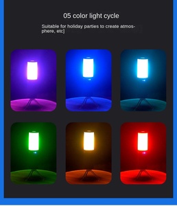 15m fil de cuir extérieur USB Rechargeable batterie intégrée ABS + PC corps d'urgence Camping LED torches lampes de travail lampes de poche - Product Image 6