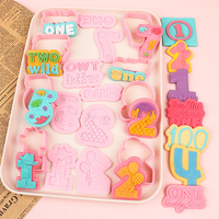 Emporte-pièces en plastique personnalisés pour biscuits, motifs géométriques, étoiles, cercles, ovales, de petite et grande taille, etc.