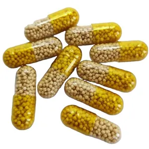 Capsules de granulés de vitamine C à libération chronométrée, 500 mg
