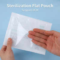 Pochette de stérilisation en film composite papier CPP PET certifiée ISO13485 CE pour l'emballage d'instruments chirurgicaux