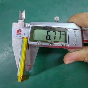 Аккумулятор литий-ионный перезаряжаемый LiPo CE 704345, 3.7В, 1800мАч, 6.66Втч, NCM анод, скорость разряда 0.5C, 7x43x45мм - Product Image 3