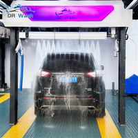 Machine de lavage de voitures sans contact entièrement automatique avec guidage intelligent du stationnement – Solution de lavage automobile pour station-service