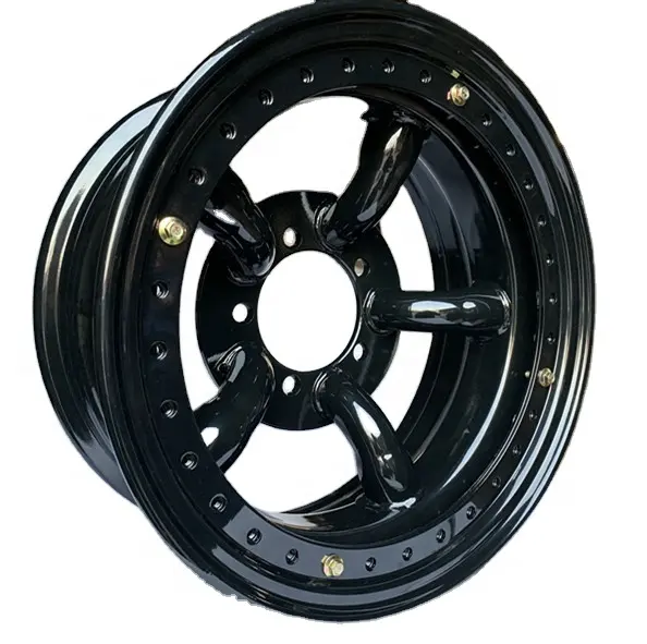 Flyway FT126 Großhandel 4x4 stahl beadlock rad 15 "16" für Land Rover Defender 90 Defender 110