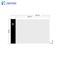 Tablette de dessin numérique à chaud JSK Tablette de dessin de table A4 Bloc de traçage lumineux Tableau de copie à LED Tampon lumineux A4 ultra-mince pour le traçage