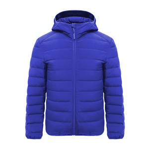 Veste matelassée légère et chaude pour homme, coupe-vent, personnalisée, de haute qualité, avec col montant et design avant, idéale pour la randonnée - Product Image 5