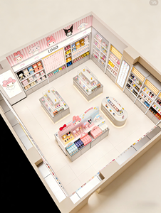 <span class=keywords><strong>Vitrine</strong></span> <span class=keywords><strong>d</strong></span>'exposition de jouets design personnalisée, écologique, éclairée par LED, en métal et verre, pour la conception et l'aménagement clé en main de magasins. - Product Image 2