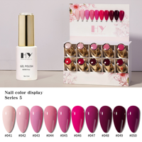 Vernis à ongles en gel Hanyinails Premium, naturel, végan, sans HEMA, 160 couleurs, 12 ml, durcissement UV LED