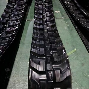 Chenilles en caoutchouc pour mini-excavatrice, motoculteur et <span class=keywords><strong>rotoculteur</strong></span>, épaissies, résistantes à l'usure et antidérapantes - Product Image 2