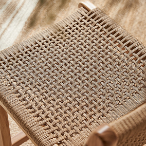 <span class=keywords><strong>Sillas</strong></span> <span class=keywords><strong>Altas</strong></span> <span class=keywords><strong>de</strong></span> <span class=keywords><strong>Comedor</strong></span> <span class=keywords><strong>de</strong></span> Diseño Reciente en Madera Maciza y Tejido <span class=keywords><strong>de</strong></span> Ratán para Ocio - Product Image 4