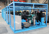 Muti Débit disponible Laveuse industrielle Mega DlS350 Pompe haute pression Après-vente sans souci