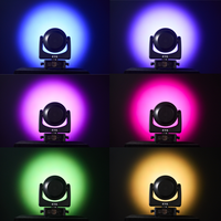 Luz Móvil de Cabeza Bee Eye RGBW LED 19x25W, Efecto Halo Beam Wash, Alta Luminosidad, Luces LED Par para Actuaciones en Clubes