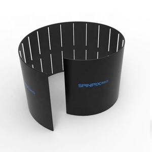 Cabine <span class=keywords><strong>photo</strong></span> vidéo 360 avec éclairage LED RGB personnalisé pour événements festifs - Product Image 2