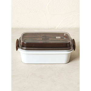 Grande scatola di lancio in 2 fasi bianca ogni giorno per una conservazione e un'organizzazione efficiente degli alimenti - Product Image 1