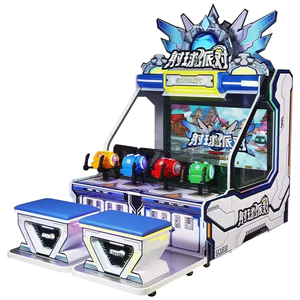 Buena calidad Shot Party 4 jugadores Shooting Ball Machine Ticket Juego de lotería Juegos que funcionan con monedas para Game Center - Product Image 1