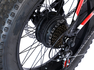 Bicicleta Eléctrica de Montaña con Llantas Gruesas de 350W 36V 20 Pulgadas, de Acero con Alto Contenido de Carbono, para Adultos, AKZ-EFT90051-mangshe, Venta al Por Mayor - Product Image 1