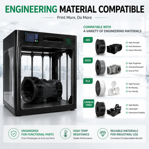 Filamento de Ingeniería ABS PETG PLA Compatible con Máquinas de Impresión 3D FDM de Gran Formato para Uso Industrial - Product Image 5