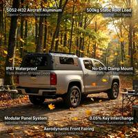 Cubierta Rígida Personalizada Impermeable para Camioneta, Tapa de Caja de Camioneta, Cubierta Superior para Dodge Ram 1500/Ford F-150/Tacoma de 5.5ft-6.0ft