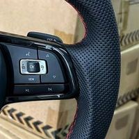 Volant en cuir de haute qualité pour Volkswagen Golf 6 7 MK7 GTI GTD GTE Polo Tiguan Passat CC