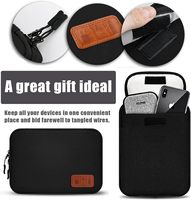 Accessoires électroniques portables pochette organisateur de câble de voyage pochette organisateur de câble de voyage pour cordons chargeurs téléphones
