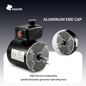 Motor de Ventilador EC de Alta Eficiencia para Ventilación y Circulación de Aire Industrial de 115V/230V, 1/3HP, Control de Velocidad Continua, Motor de Corriente Continua - Product Image 3