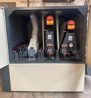 Mesin Planer Sander Kayu untuk Pengamplasan Meja Furnitur Kayu Solid, Mesin Sander Sabuk Lebar, Planer Sander untuk Kayu Ek