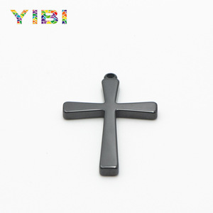 Colgante de Cruz de Cerámica YIBI, Colgantes Temáticos, Regalo Unisex, Tamaño Máximo 130 mm - Product Image 1