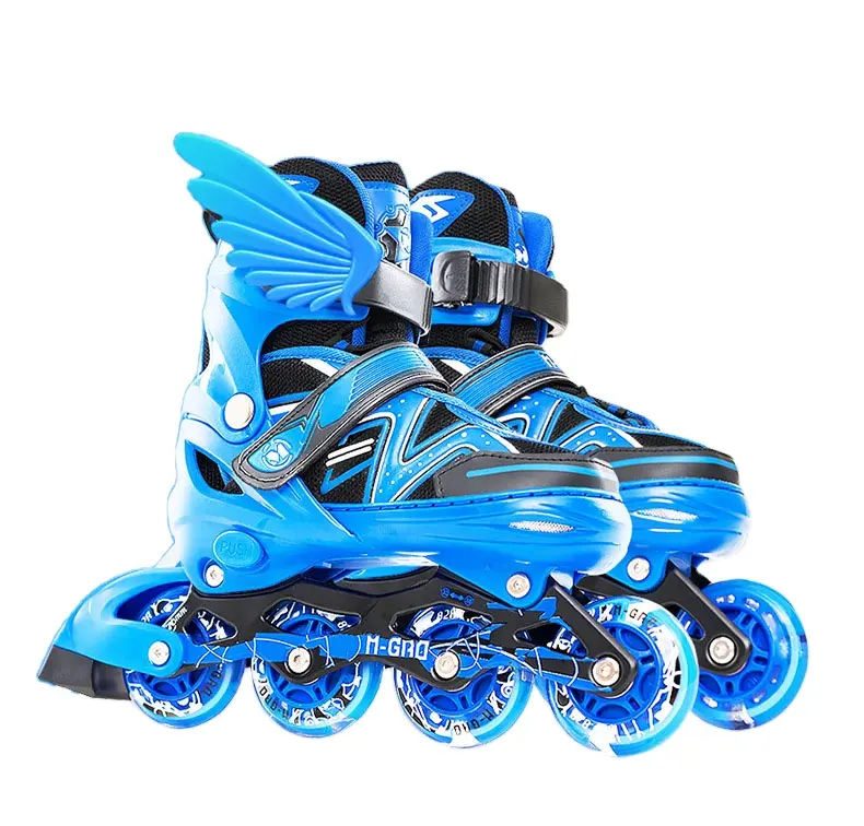 Hot Selling Hoge Kwaliteit Kinderen Pu 4 Wielen Inline Roller Skate Schoenen Voor Jongens En Meisjes