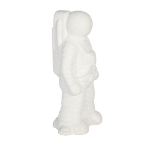 Statuetta di Astronauta in Ceramica, Scultura Cosmica Contemporanea per Arredamento Casa e Ufficio - Product Image 2